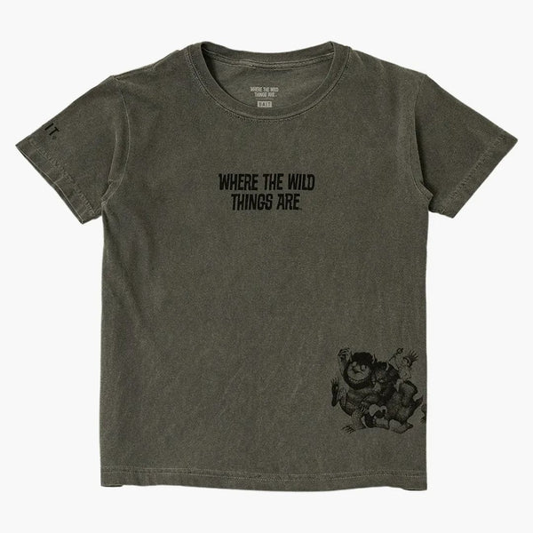 Bait X Where The Wild Things Are Big Kids I'll Eat You Up Tee Gray