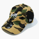 Bape 1st Camo Bape Sta New era Panel Cap Yellow