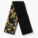 Bape 1st Camo Pocket Fleece Scarf Yellow
