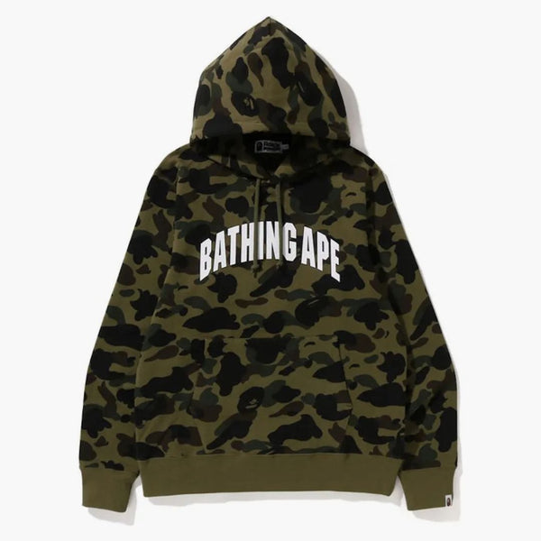 Bape 1st Camo Pullover Hoodie (FW22) Green