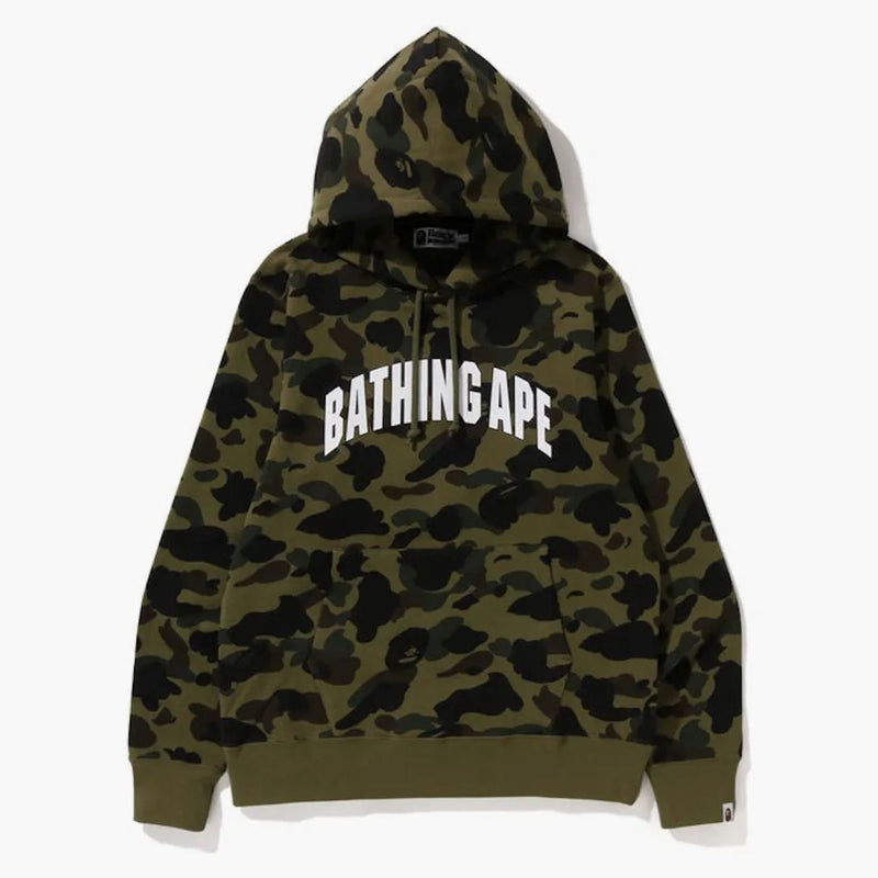 BAPE 1st CAMO PULLOVER PUNCHIE (FW22) VERDE