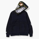 Bape 1st Camo Tiger Full Zip Hoodie (SS23) Navy