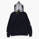 Bape 1st Camo Tiger Full Zip Hoodie (SS23) Navy