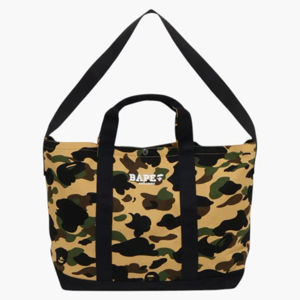 BAPE 1st Camo 2way Dead Bag Yellow