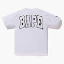 BAPE 1st Camo 2nd Ape TEE White/Green