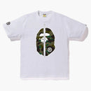 BAPE 1st Camo 2nd Ape TEE White/Green