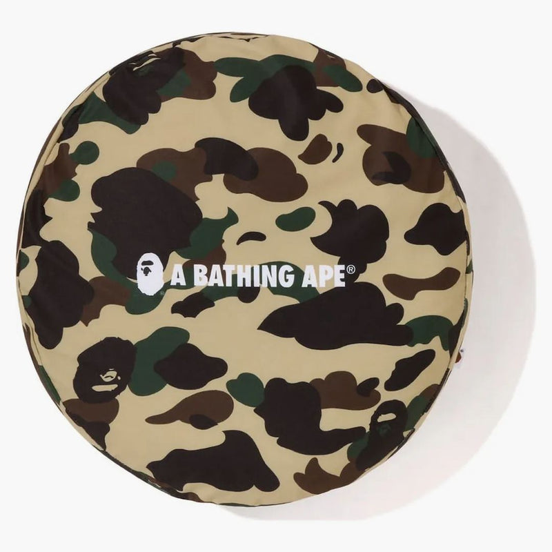 BAPE 1 ° camo una scimmia da bagno a scimmia perle soffici cuscino giallo