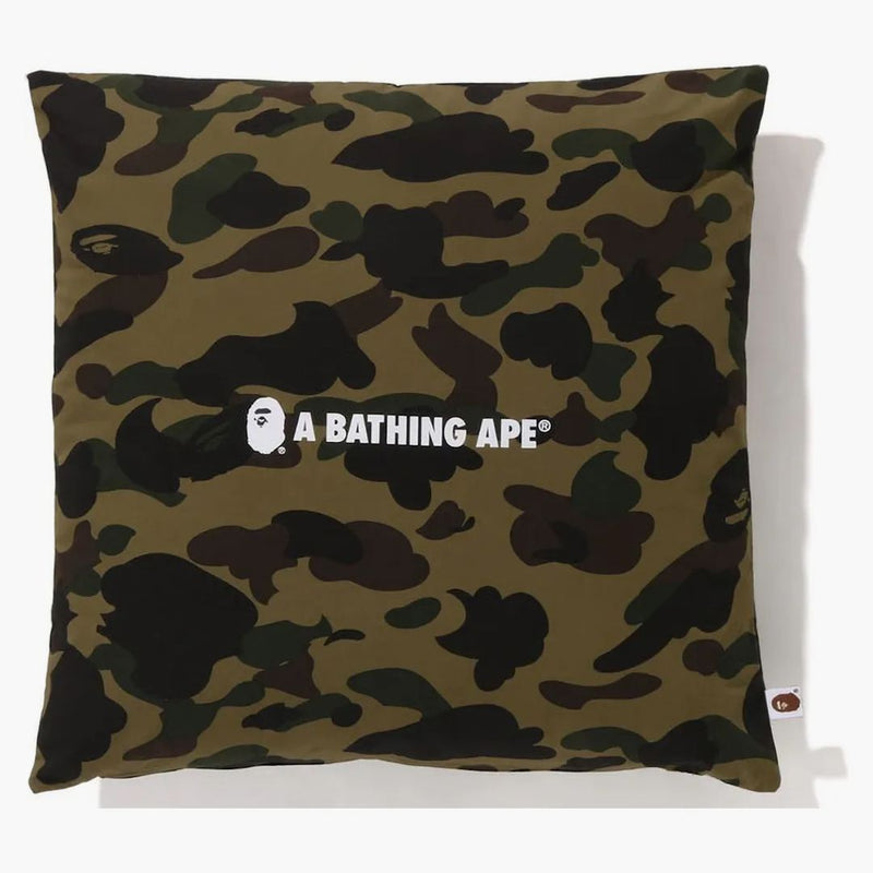 Bape 1st Camo a Bathing Ape Square Cushion Green