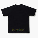 Bape 1st Camo Ape Face Tee Black/green