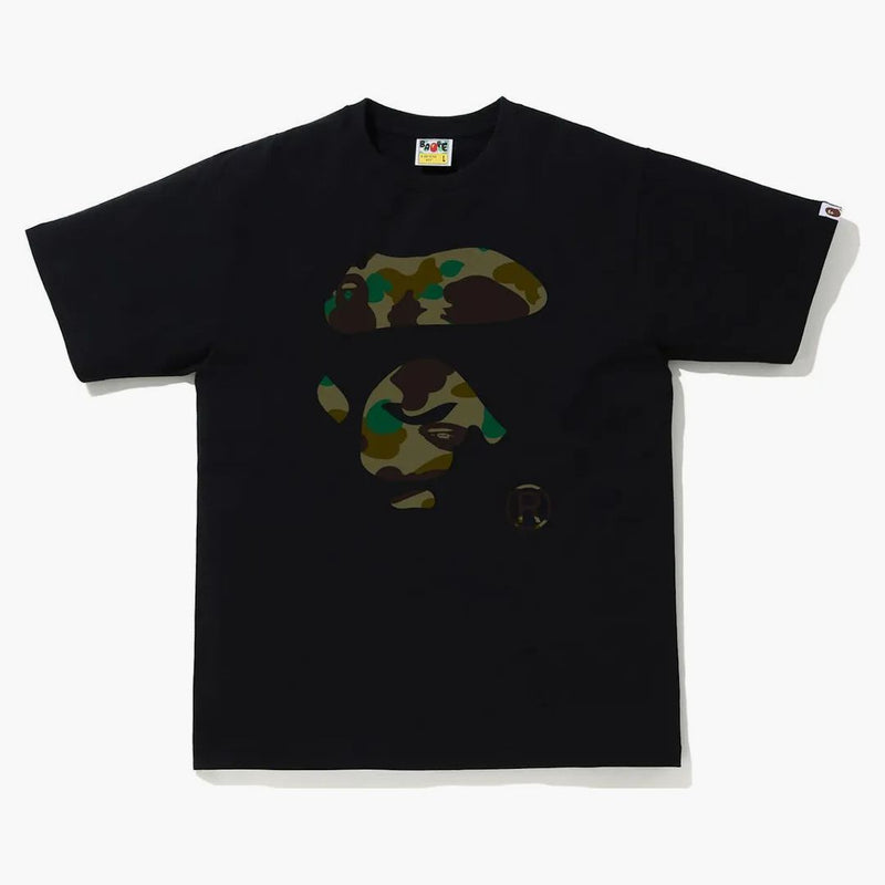 BAPE 1ST CAMO APE FACE TEA SVART/GRÖN