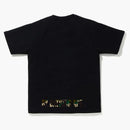 Bape 1st Camo Ape Face Tee Black/yellow