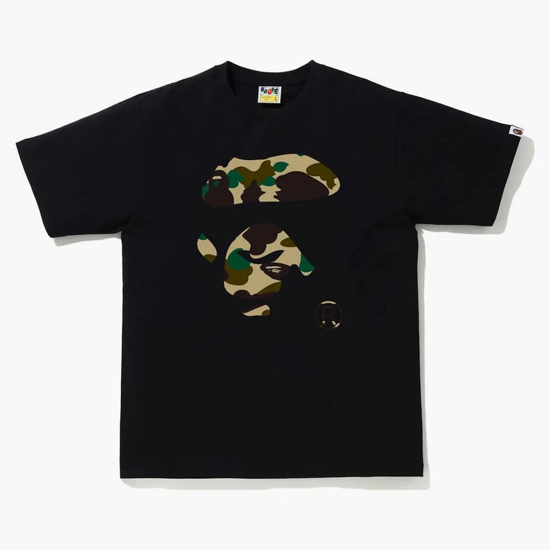 BAPE 1. Camo Ape Face Face Tea Black/Yellow