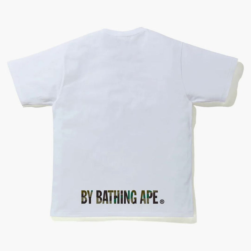 Bape 1st Camo Ape Face Tee White/Green