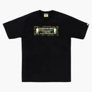 Bape 1st Camo Army Name Tee Black/green