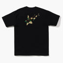 BAPE 1 ° CAMO BAPE BAPE STA LOGO TEA (FW22) Giallo nero