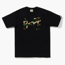 BAPE 1 ° CAMO BAPE BAPE STA LOGO TEA (FW22) Giallo nero
