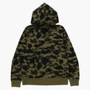 Bape 1st Camo Bape Pullover Hoodie Green