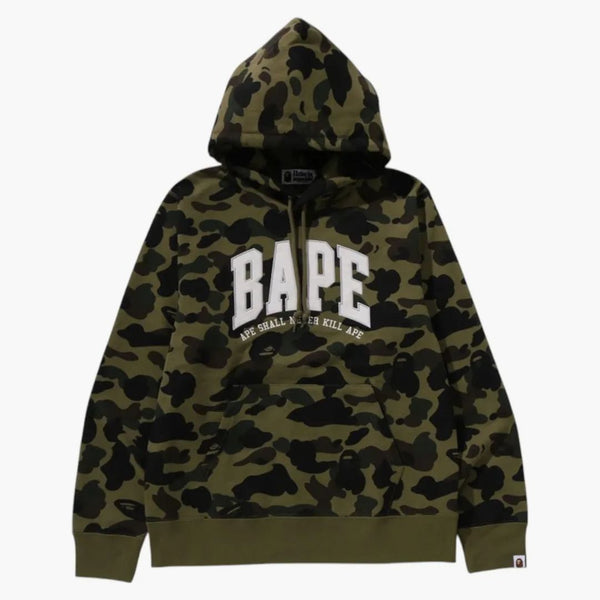 Bape 1. camo bape swinever mikina zelená