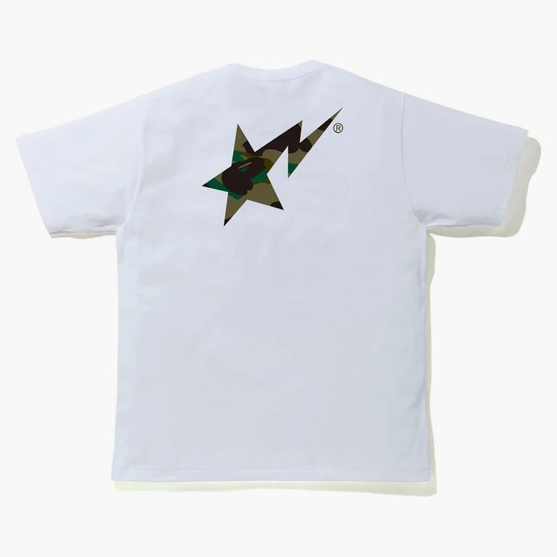Bape 1st Camo Bapesta Logo Tea White/Green
