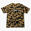 Bape 1st Camo Bathing Ape Tee Yellow