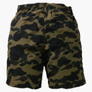 Bape 1st Camo Beach Shorts (SS21) Green