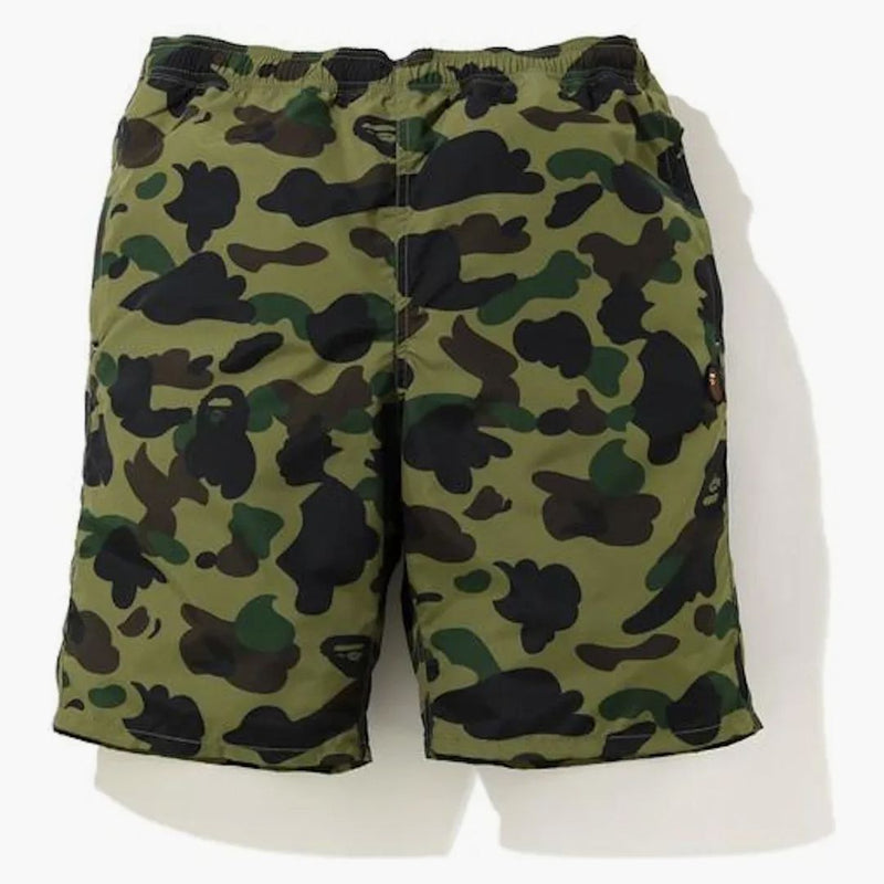 BAPE 1st Camo Beach Shorts (SS20) zelená
