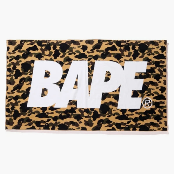 BAPE 1st Camo Beach Ručník žlutý
