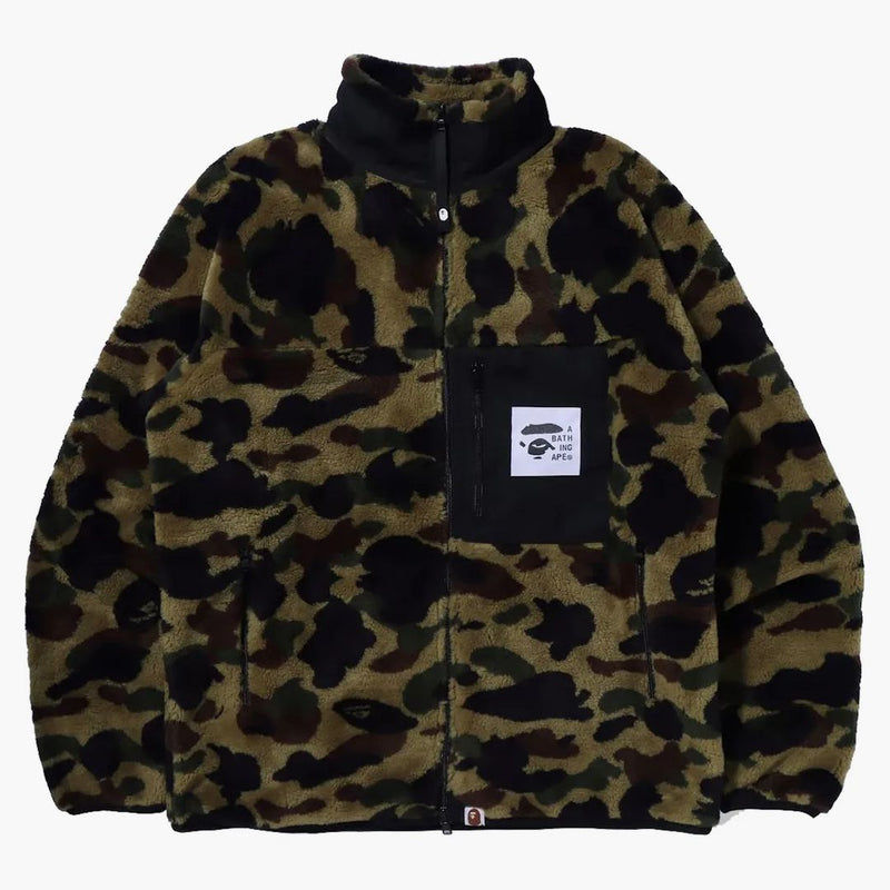 Bape 1st Camo Boa Jacket (FW21) Green