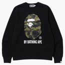 Bape 1st Camo by Bathing Ape Crewneck Black