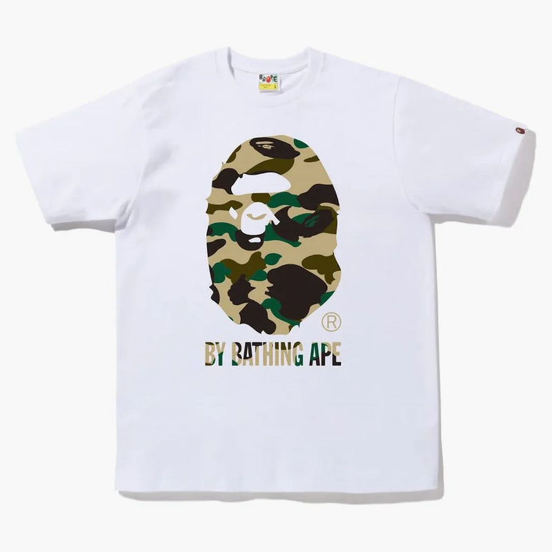Bape 1st Camo by Bathing Ape Tee (FW22) White Yellow