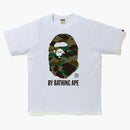 Bape 1st Camo by Bathing Ape Tee White/Green
