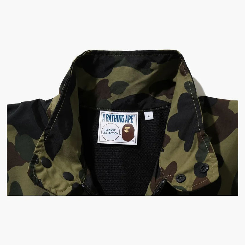 Bape 1st Camo Classic Rain Jacket Green