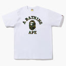 Bape 1. Camo College Tea (FW22) White Green