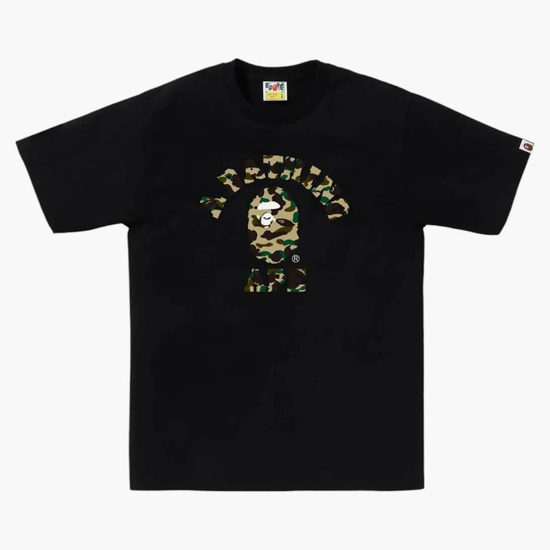 Bape 1st Camo College Tea Tea Black/Yellow