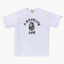 BAPE 1st Camo College Tea Tea Té blanco/gris