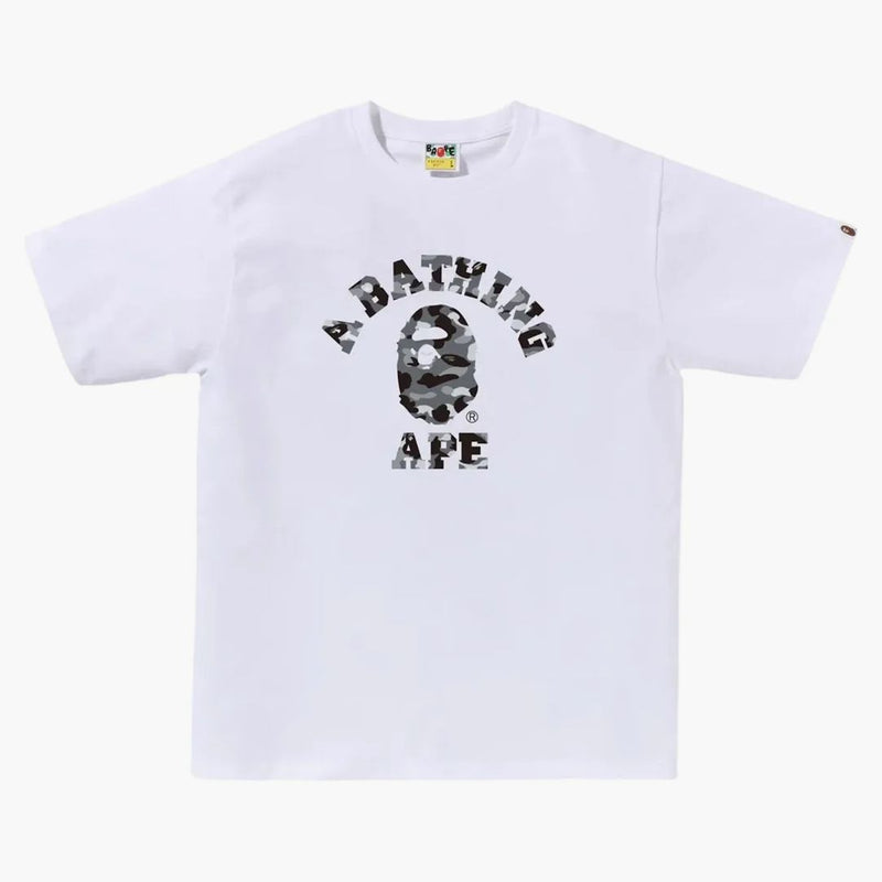 Bape 1st Camo College Tea Tea White/Gray