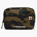 Bape 1st Camo Cordura Multi Pouch Green