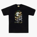 Bape 1 ° camo pazzo di bagni da tè scimmia nero