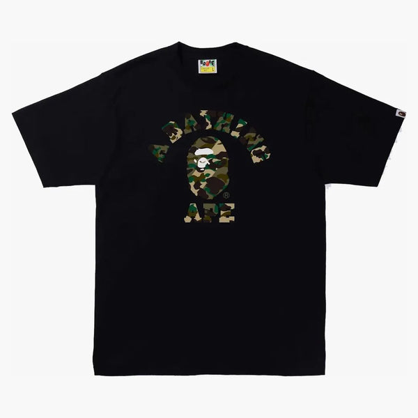 Bape 1st Camo Crazy College Tea Black