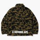 Bape 1st Camo Down Jacket Green