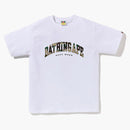Bape 1st Camo Logo Tee White Yellow