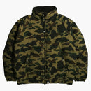 Bape 1st Camo Loose Fit Down Jacket Green