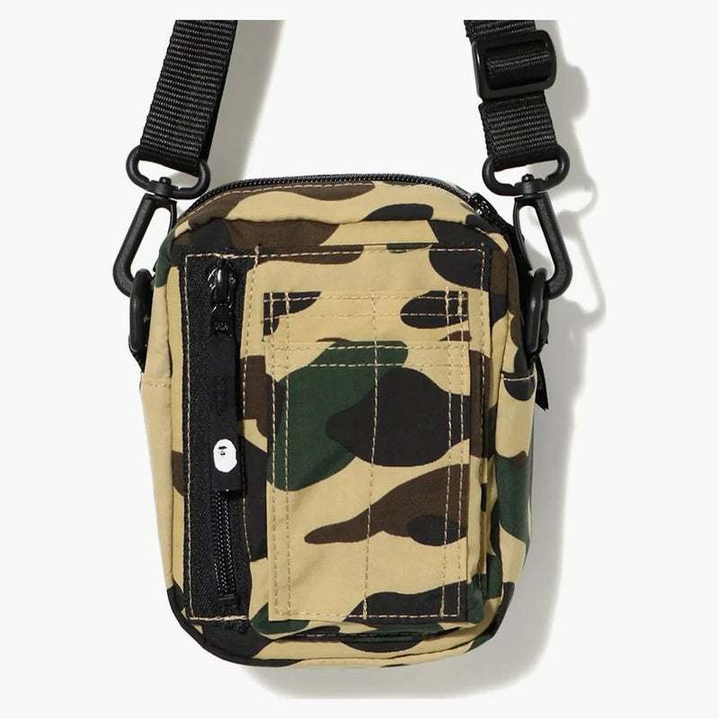 Bape 1st Camo Military Shoulder Bag Yellow