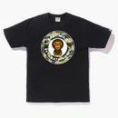 Bape 1st Camo Milo Busy Works Tee Black/yellow
