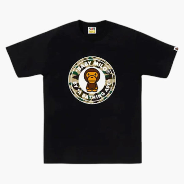 BAPE 1. Camo Milo Busy Busy Works Tea (SS25) Černá/žlutá