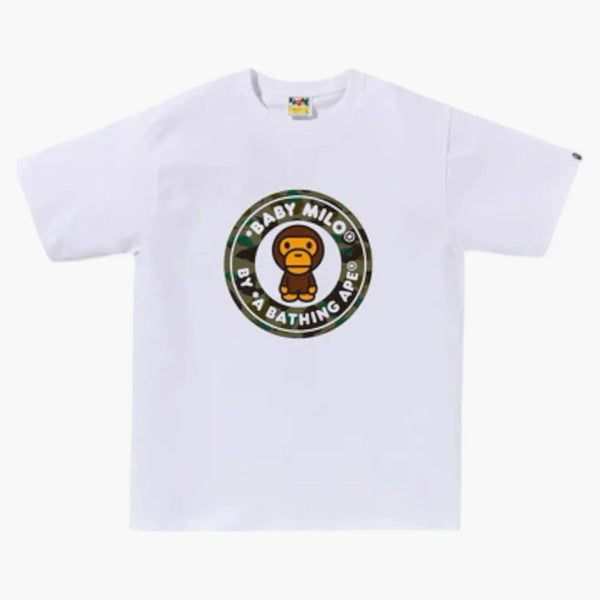 BAPE 1. Camo Milo Busy Full Works Tea (SS25) Bílá/zelená