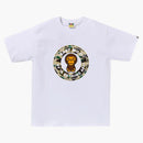 BAPE 1. Camo Milo Busy Busy Works Tea (SS25) bílá/žlutá