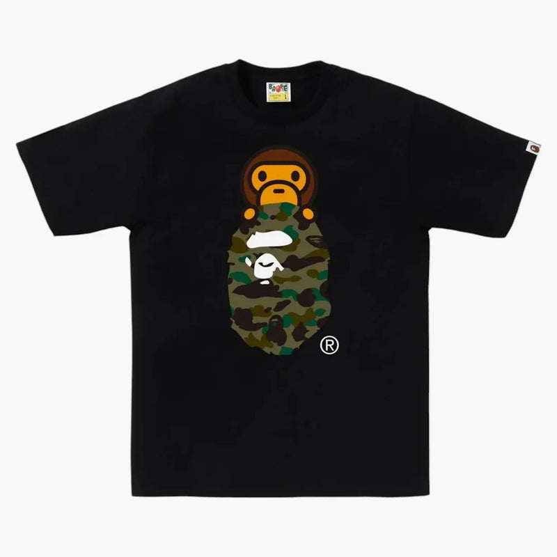 Bape 1st Camo Milo on Ape Head Tea Tea Black/Green