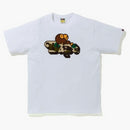 Bape 1st Camo Milo on Bape Tee White/Yellow