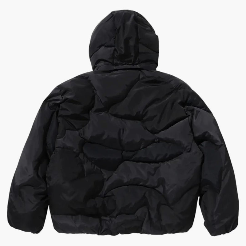 Bape 1. camo nylon down bunda černá